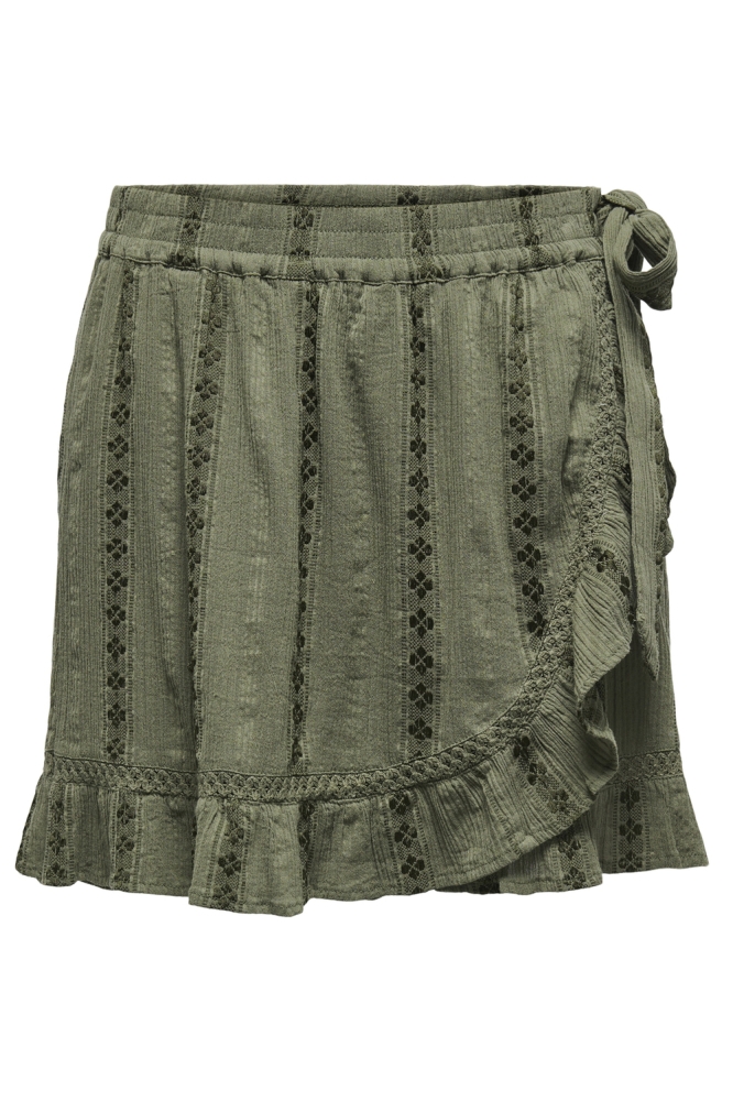 ONLLIANA FRILL SKORT PTM 15347349 Kalamata/Small tile